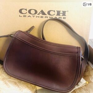 Coach Wendie Brown Leather Crossbody Bag
